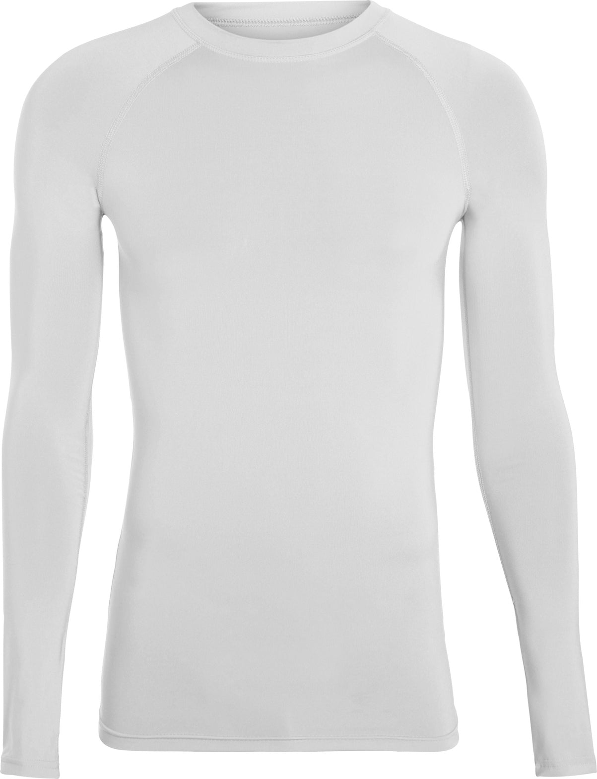 WHITE HYPERFORM LS COMPRESSION SHIRT