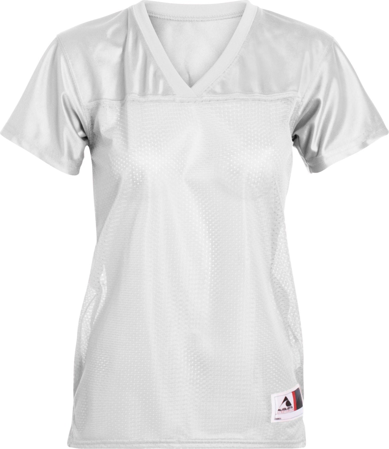 WHITE LDS JR FIT REPLICA FOOTBALL T