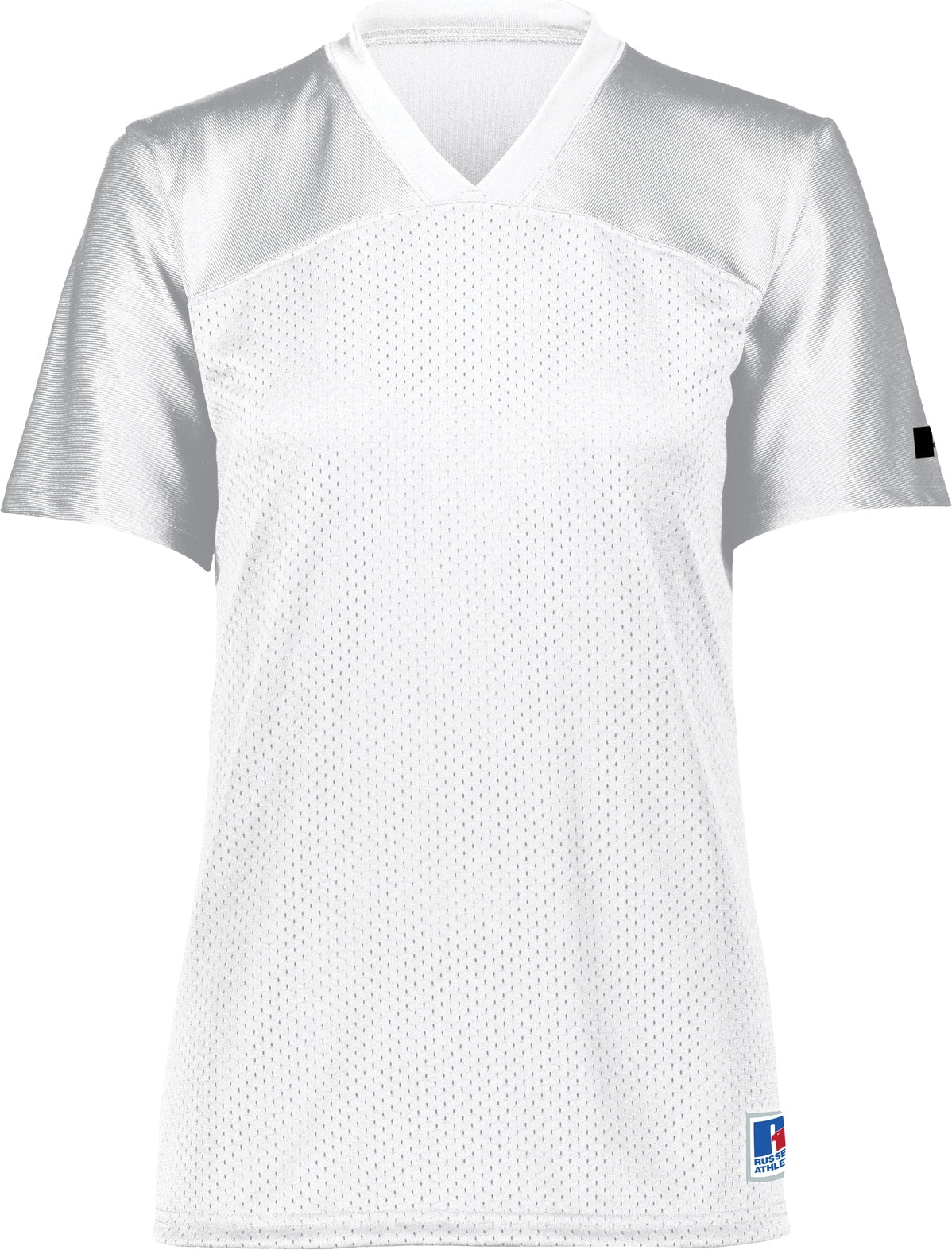 WHITE LDS SOLID FLAG FOOTBALL JERSEY