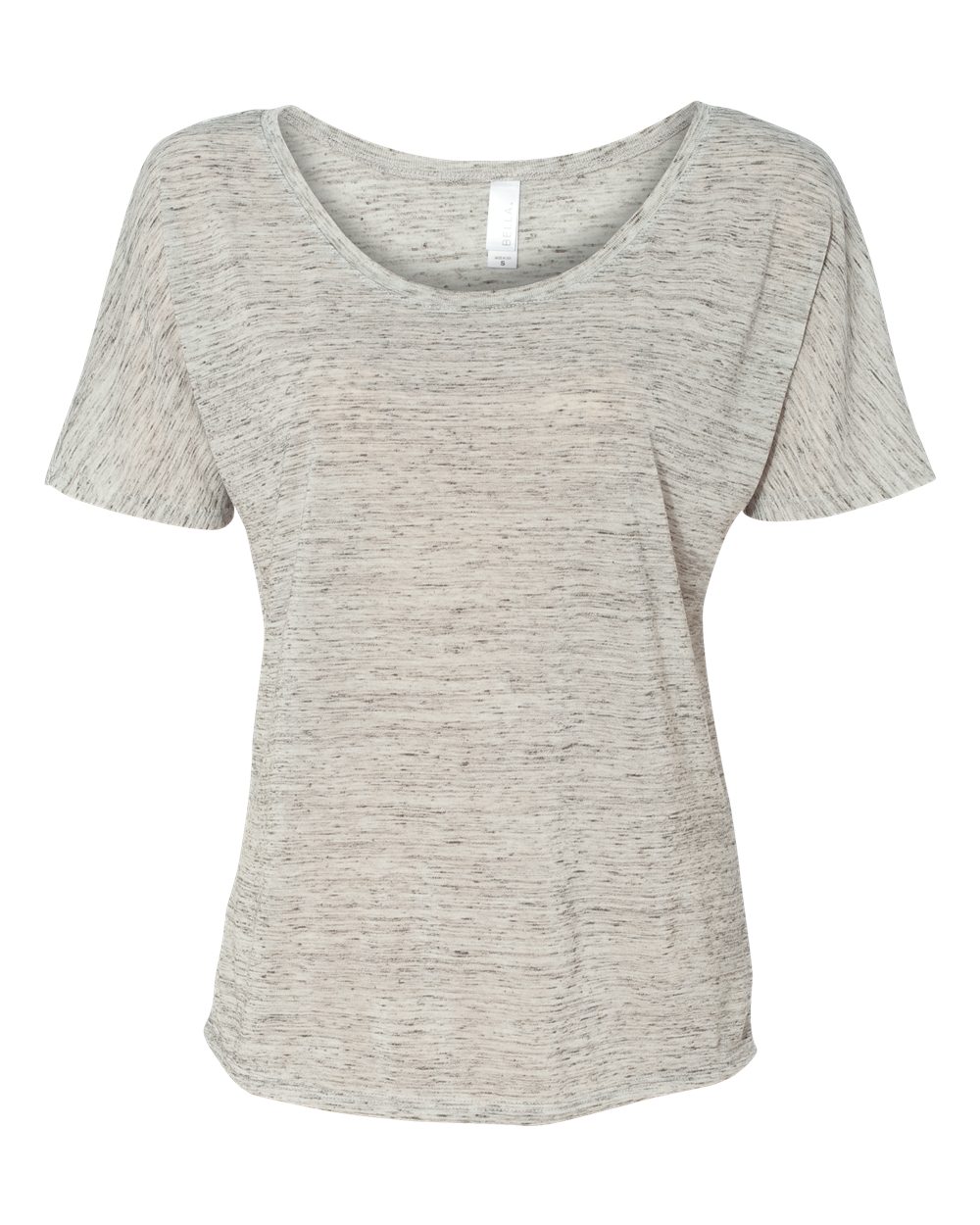 White Marble Women’s Slouchy Tee - 8816