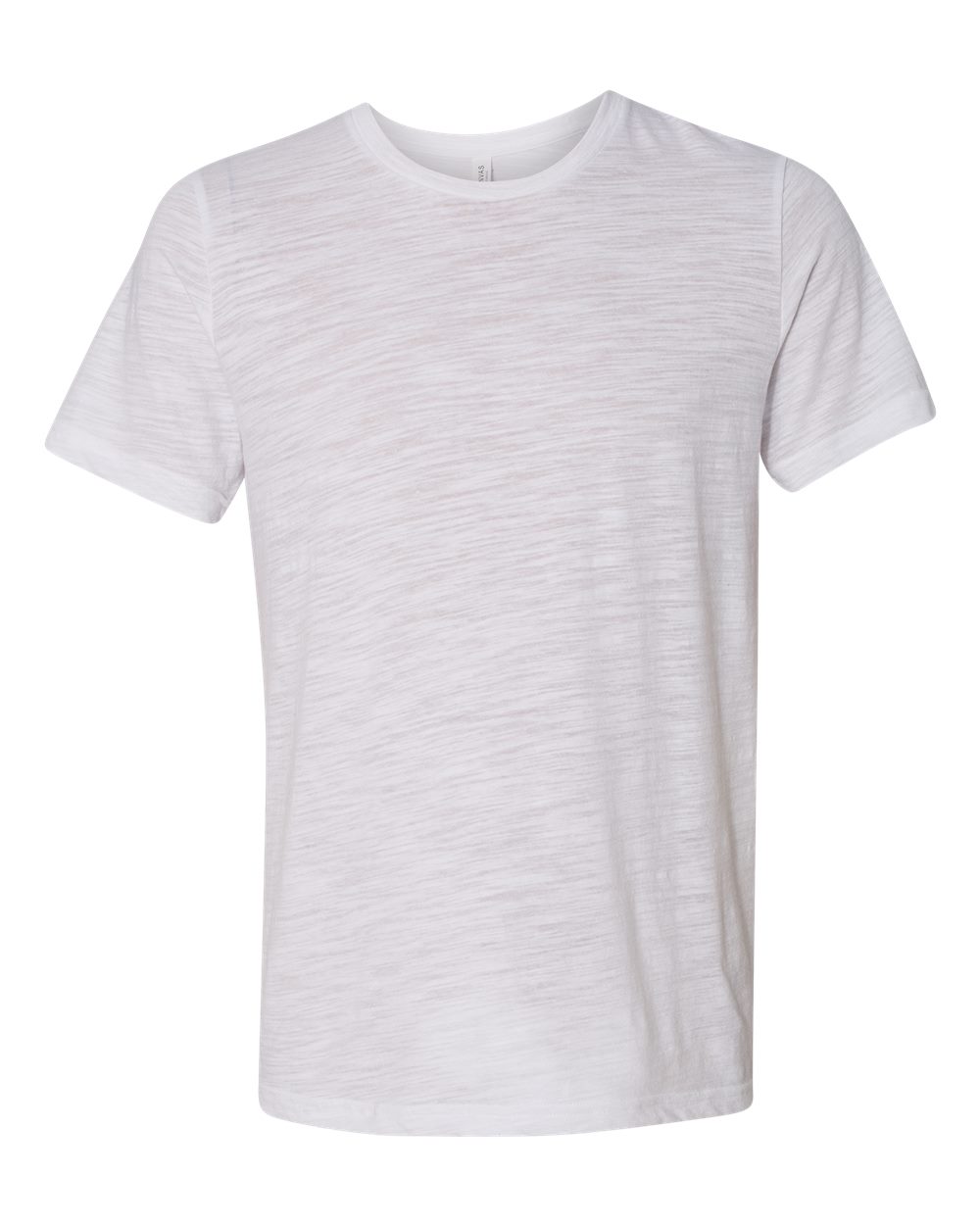 White Slub Texture Tee - 3650