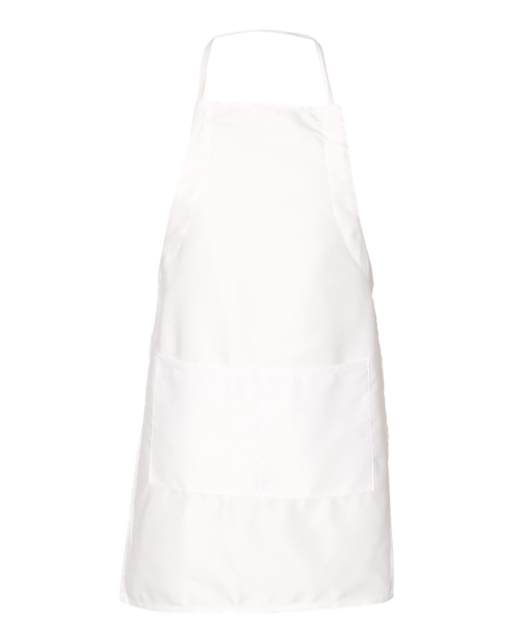 Front View of White Splatter Armor Apron - 5509
