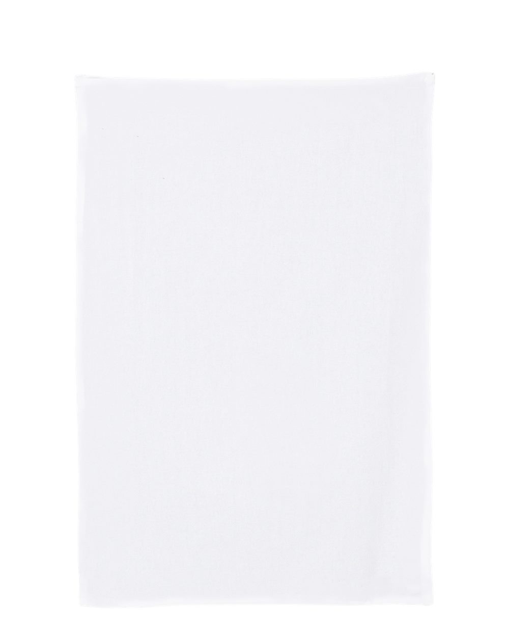Front View of White Tea Towel - C1726