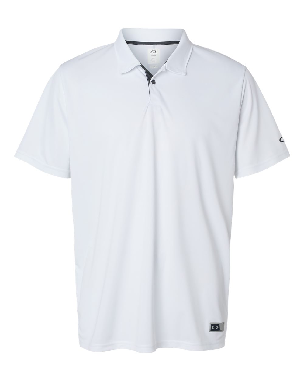 Front View of White Team Issue Hydrolix Polo - FOA402993