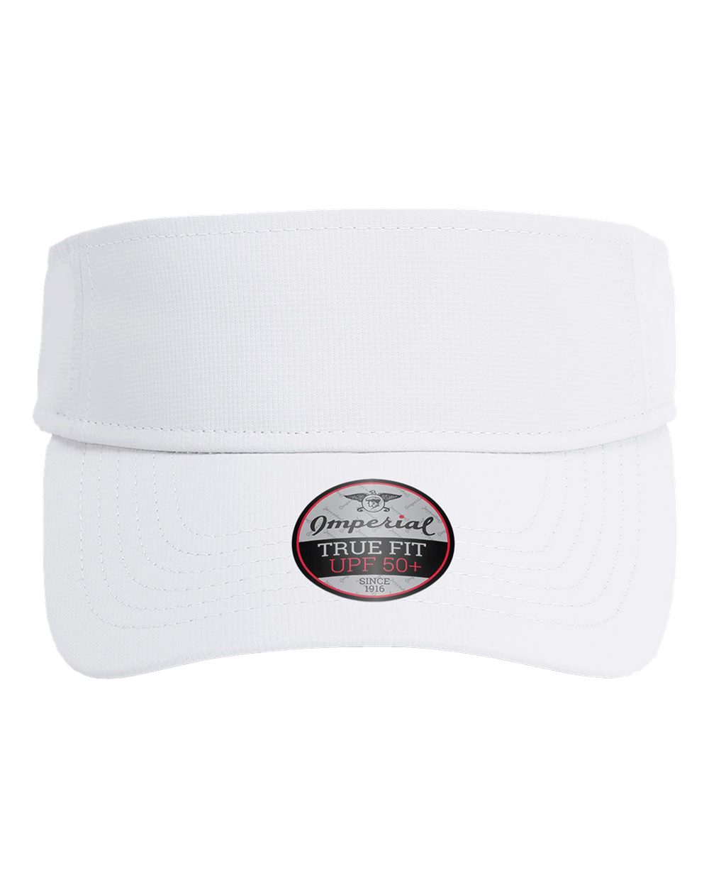 Front View of White The Performance Phoenix Visor - 3124P