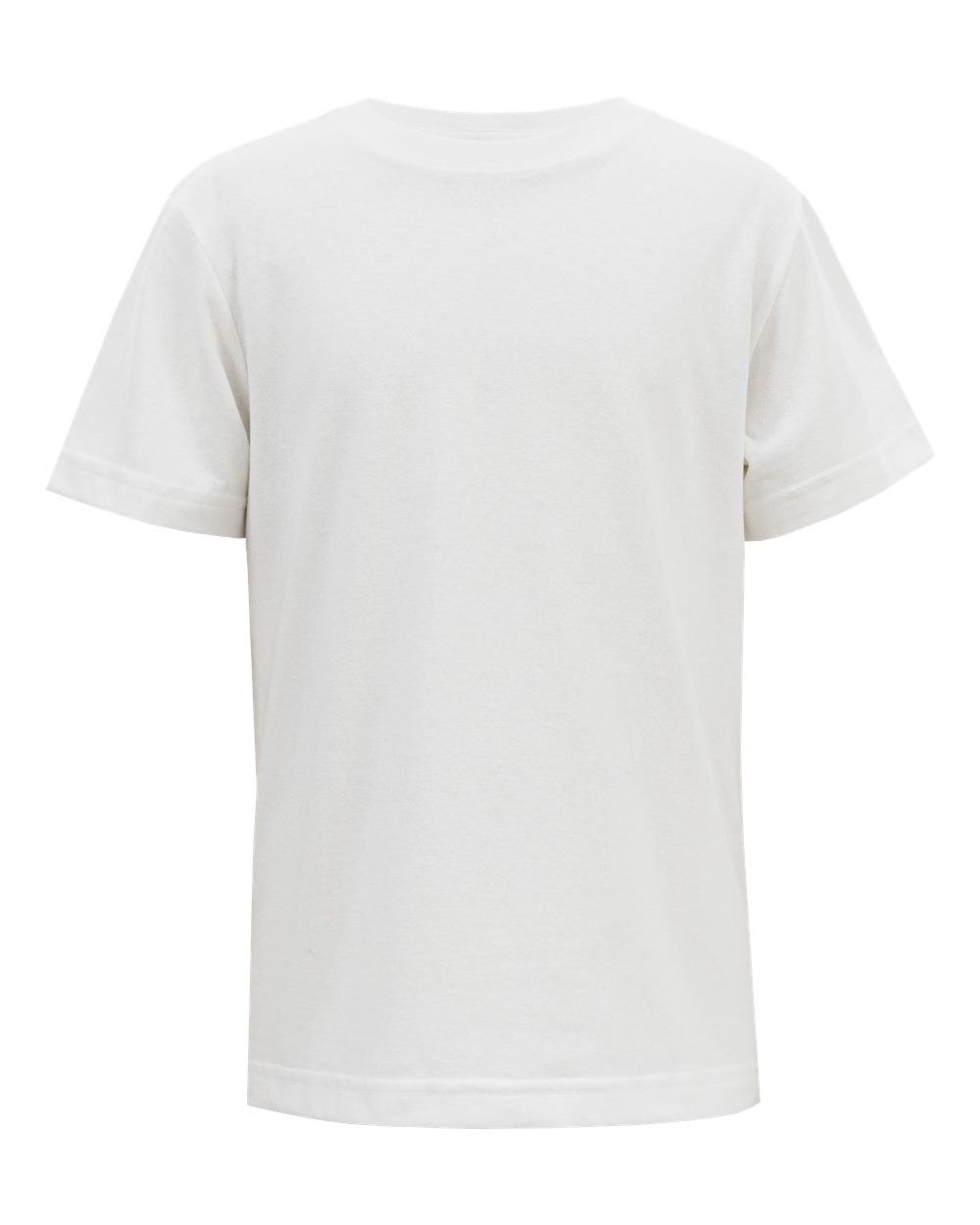 Front View of White Toddler Eco T-Shirt - ET100