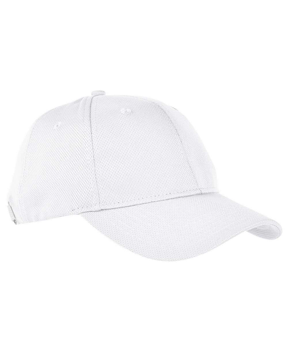 Front View of White Velocity Cap - VE101