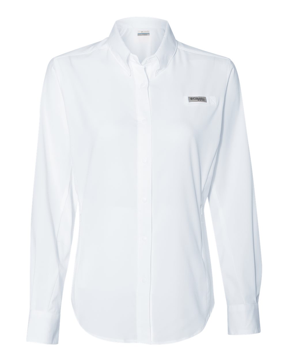 Front View of White Women's PFG Tamiami™ II Shirt - 212465
