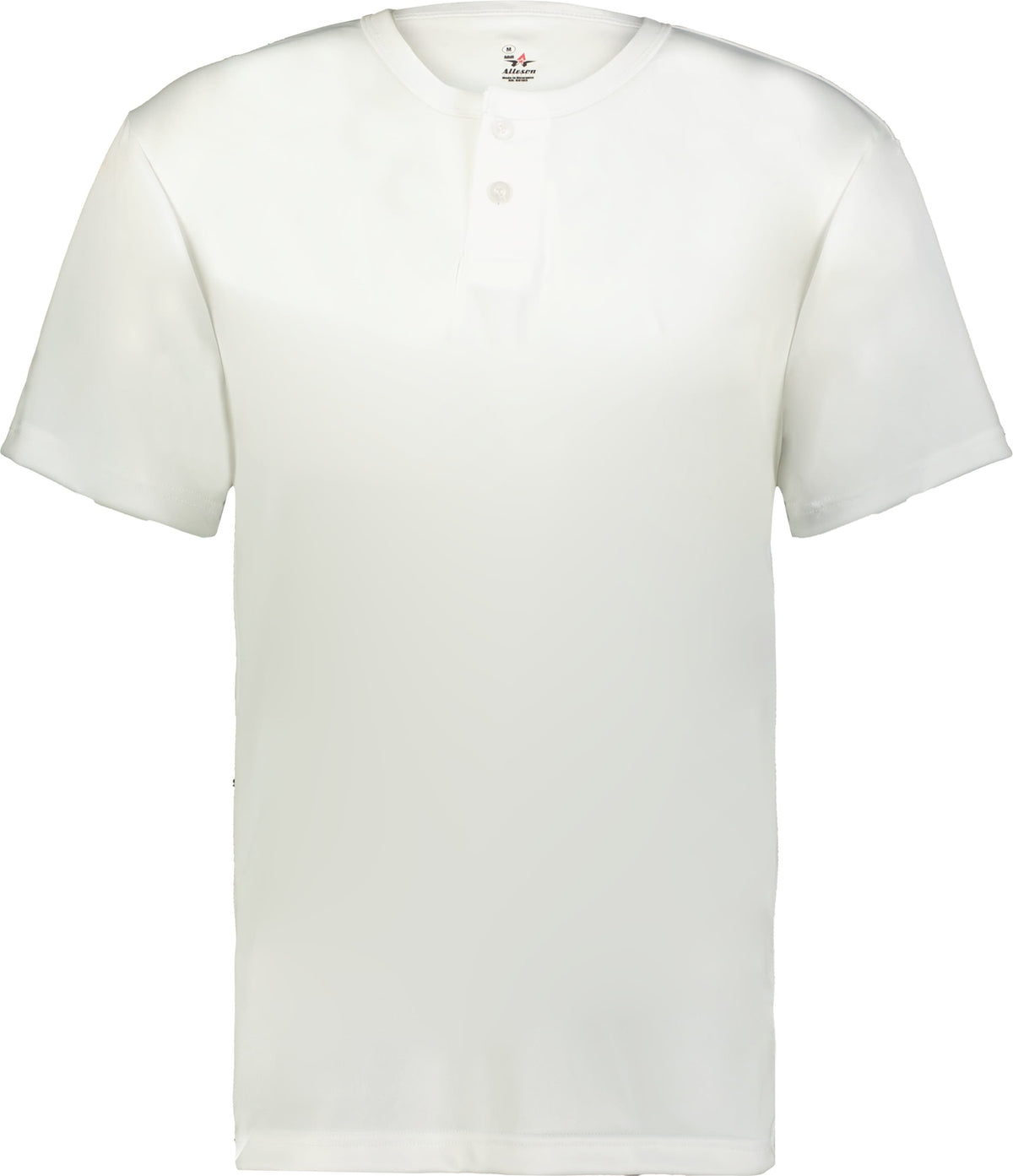 Front View of WHITE YOUTH B-CORE PLACKET