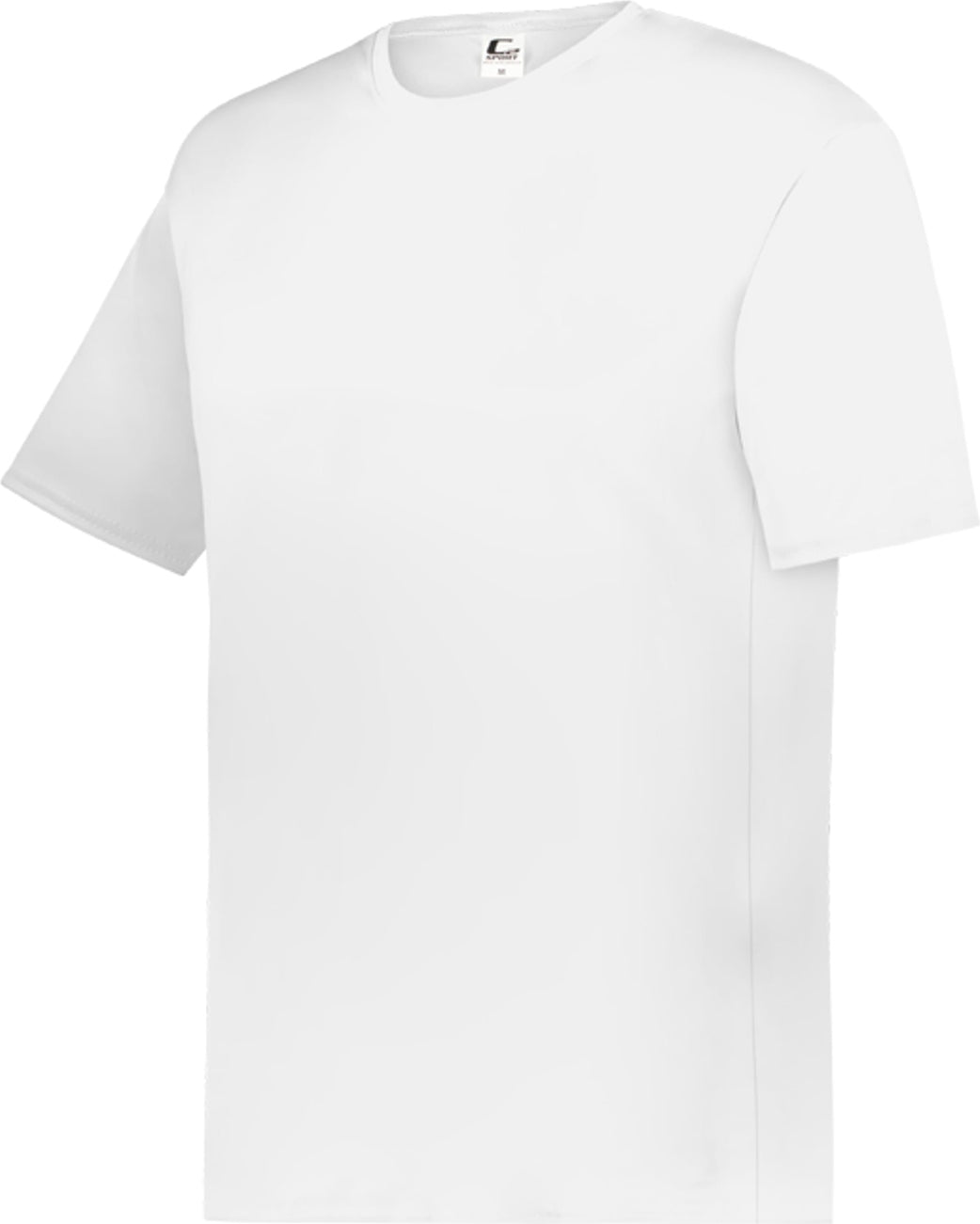 Front View of WHITE YOUTH C2 TEE