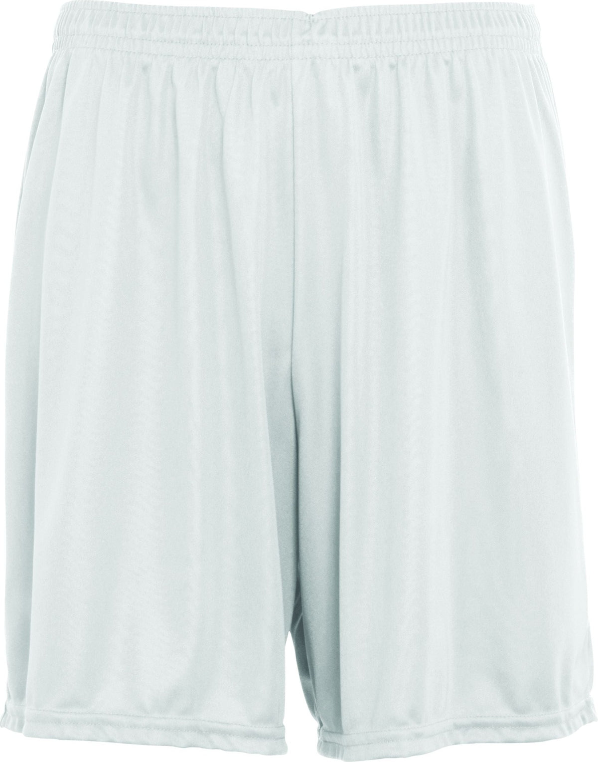 Front View of WHITE YOUTH PRIMO SOCCER SHORT