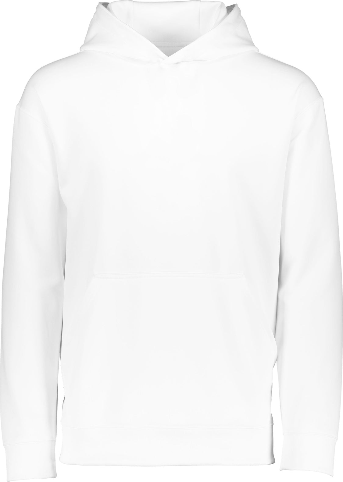 WHITE YTH WCKNG FLCE HOOD SWEATSHIRT