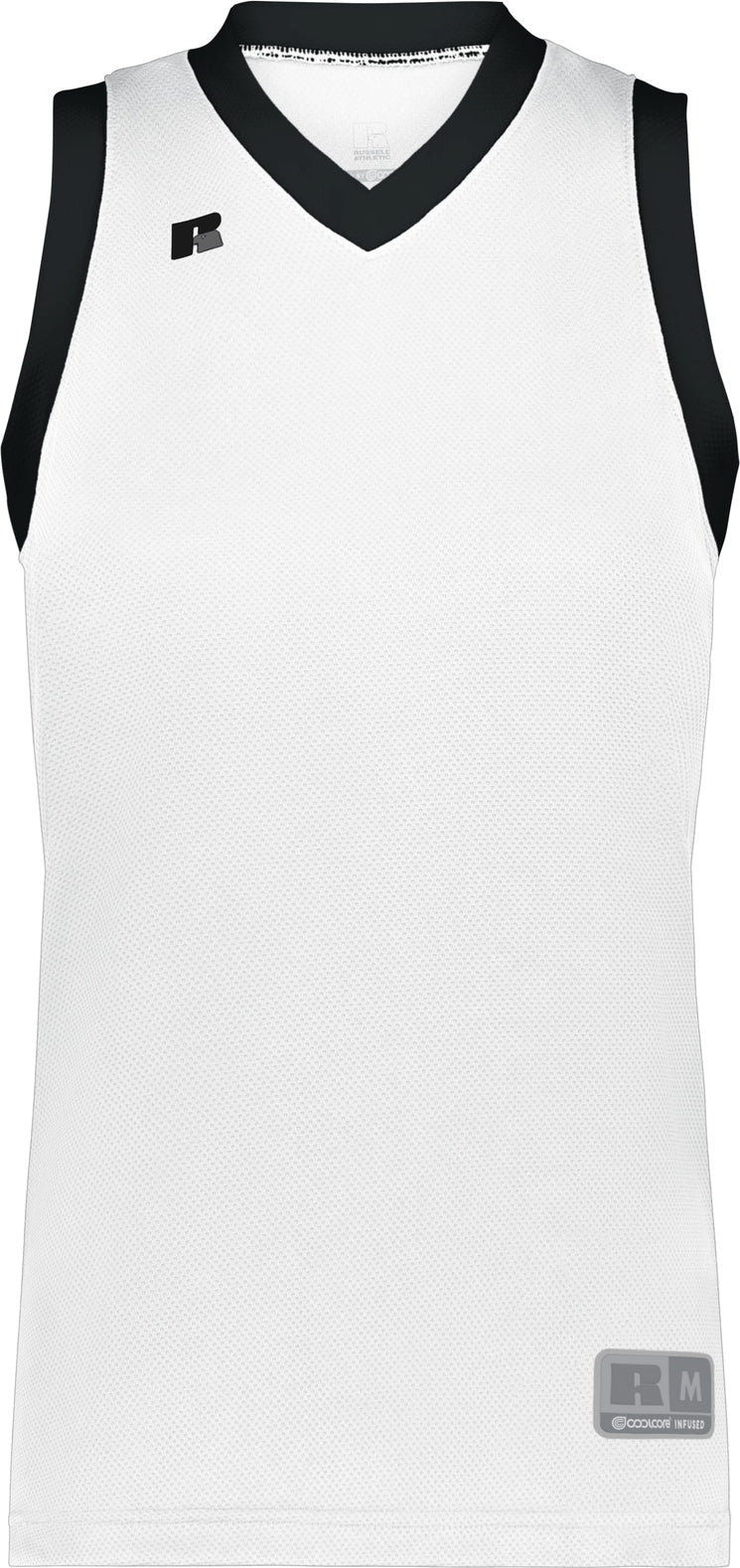 WHITE/BLACK LDS COOLCORE ELITE JERSEY