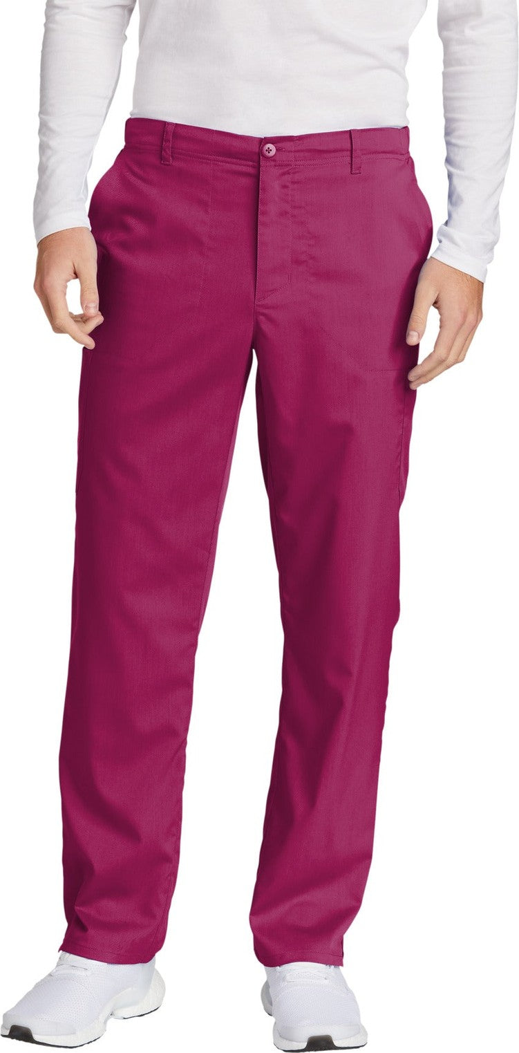 Front View of Wine Wink Men's Premiere Flex Cargo Pant WW5058