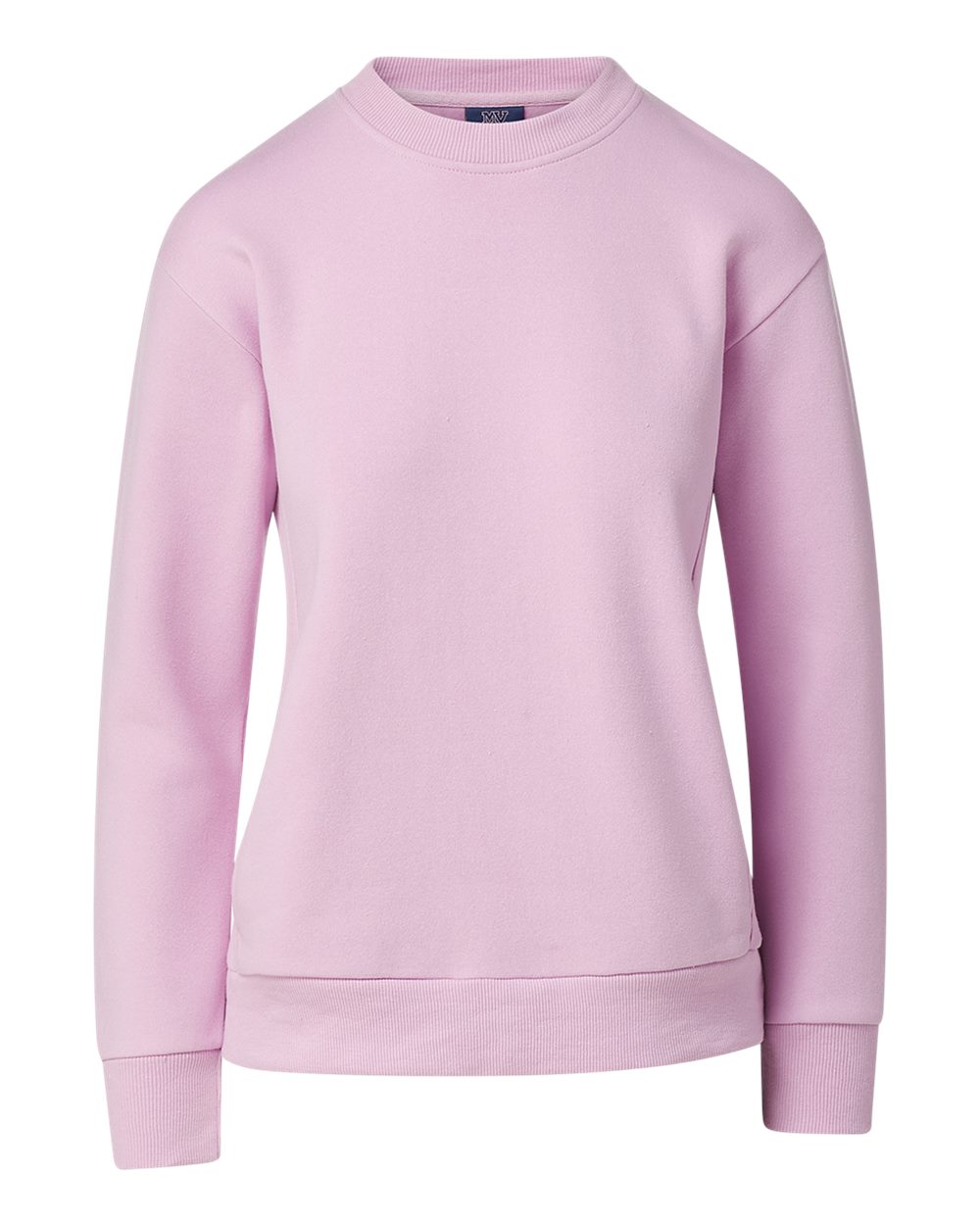 Front View of Wisteria Women&#39;s Raelynn Cloud Fleece Crewneck Sweatshirt - W23140