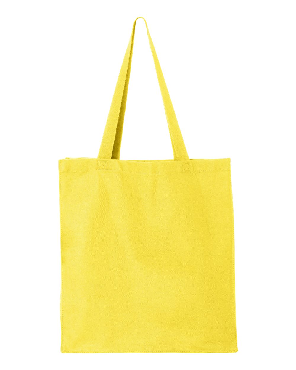 Front View of Yellow 14L Shopping Bag - Q125300