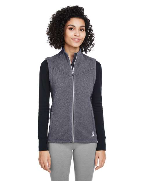 Frontier Heather/ Black Women&#39;s Pursuit Vest - S17275