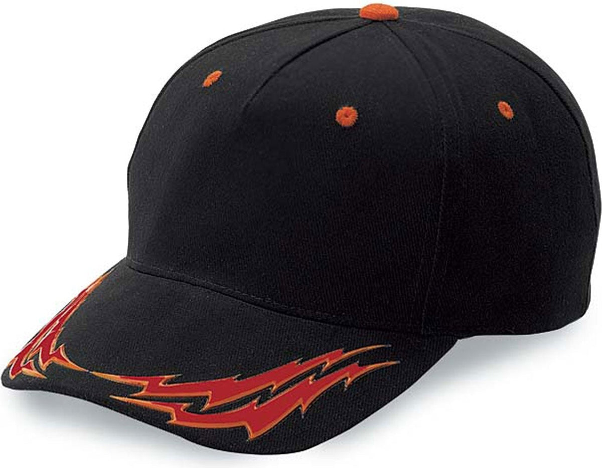 Fsn-5 5panel Fusion 3d Pattern - Bolt Orange Black - Boltorangeblack