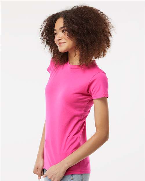Fuchsia Women&#39;s Fine Jersey Slim Fit T-Shirt - 213
