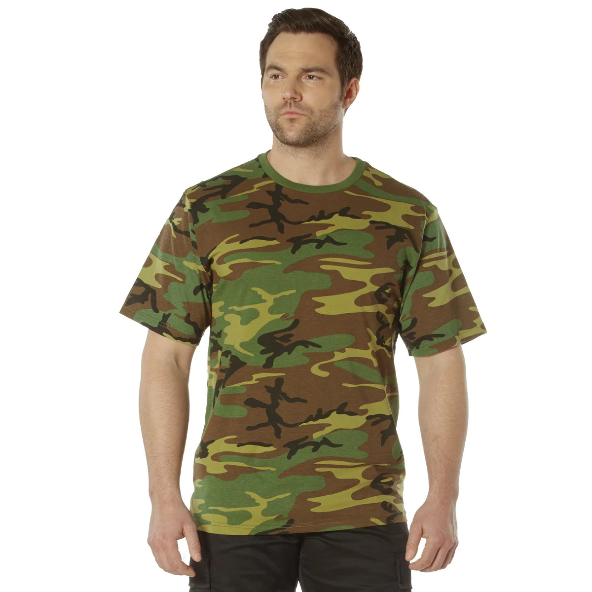 Full Comfort Fit T-shirt - Woodland Camo / s