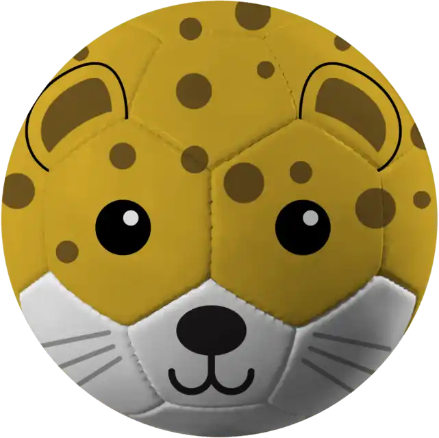 Fun Recreational Soccer Ball - Leopard