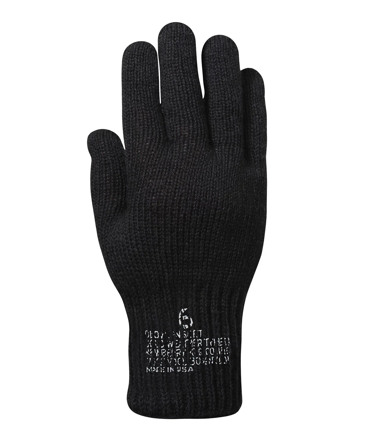 G.i. Glove Liners - Black / 3