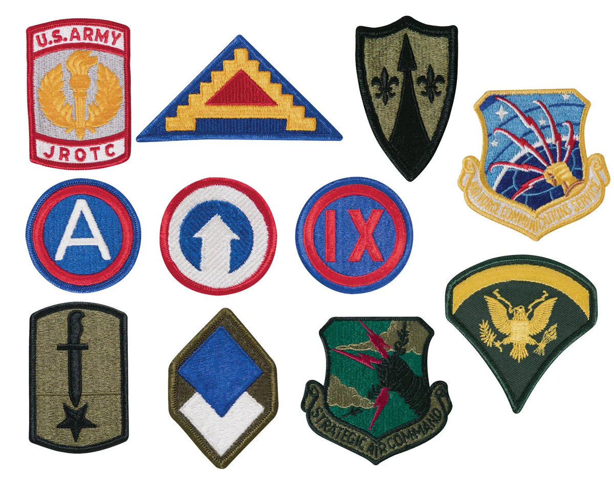 G.i. Military Assorted Patches