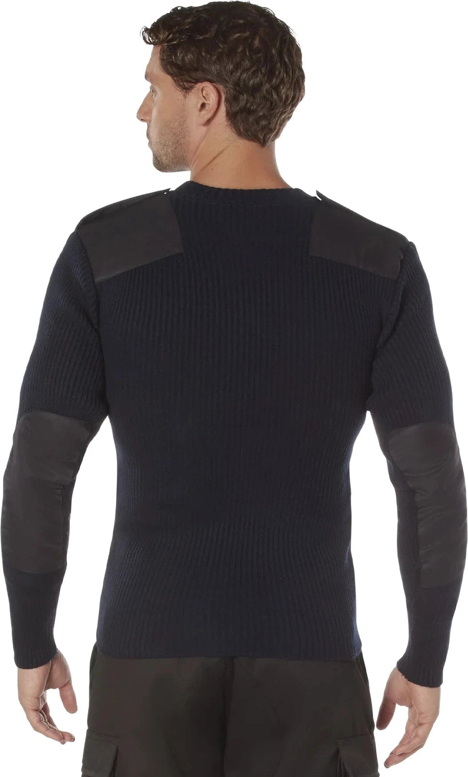 G.i. Style Acrylic V-neck Sweater