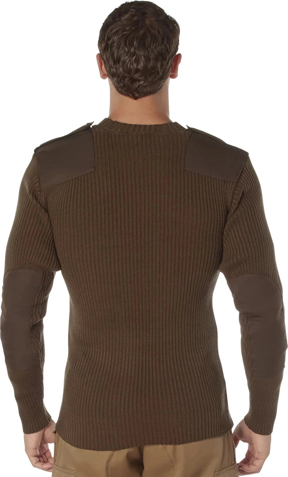 G.i. Style Acrylic V-neck Sweater