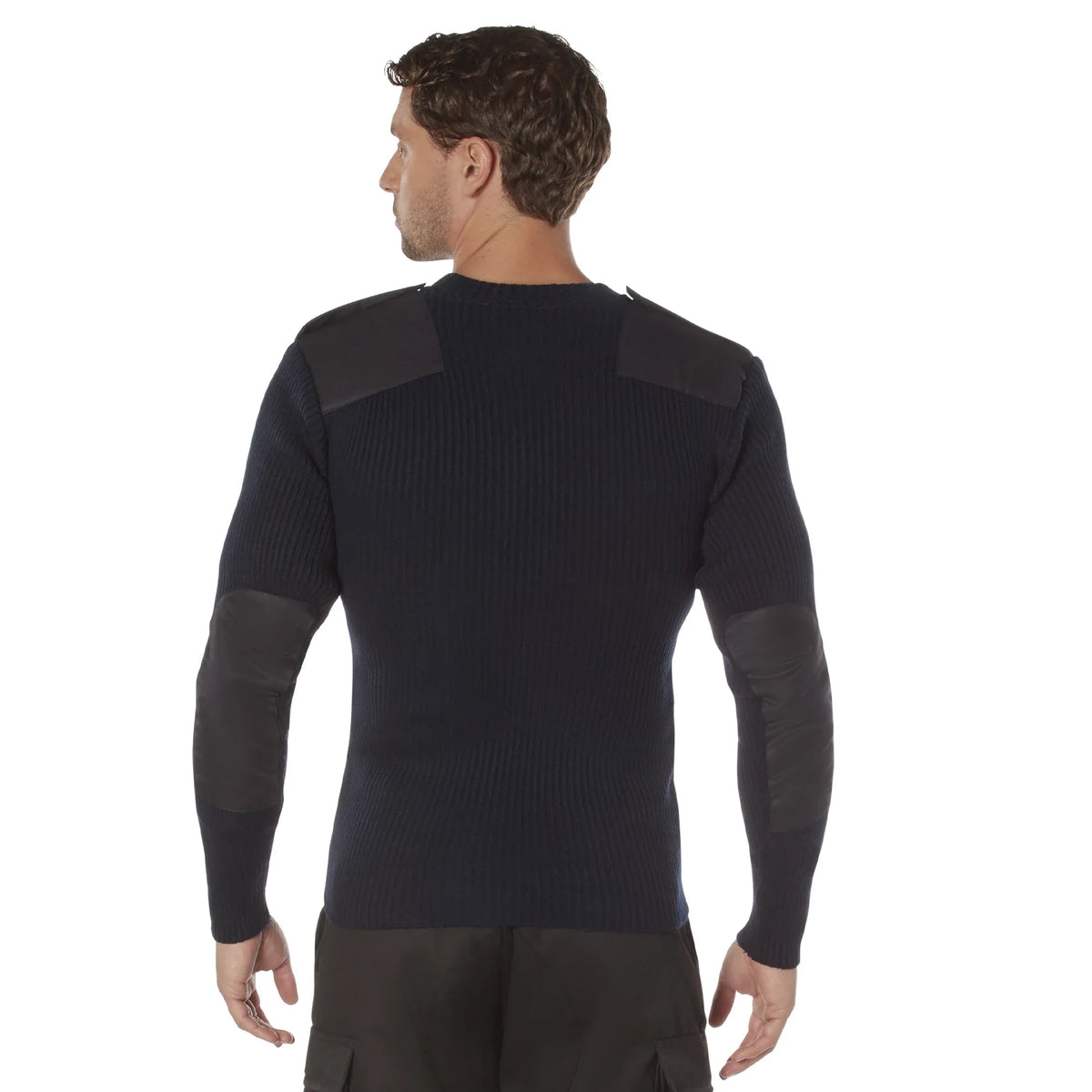 G.i. Style Acrylic V-neck Sweater