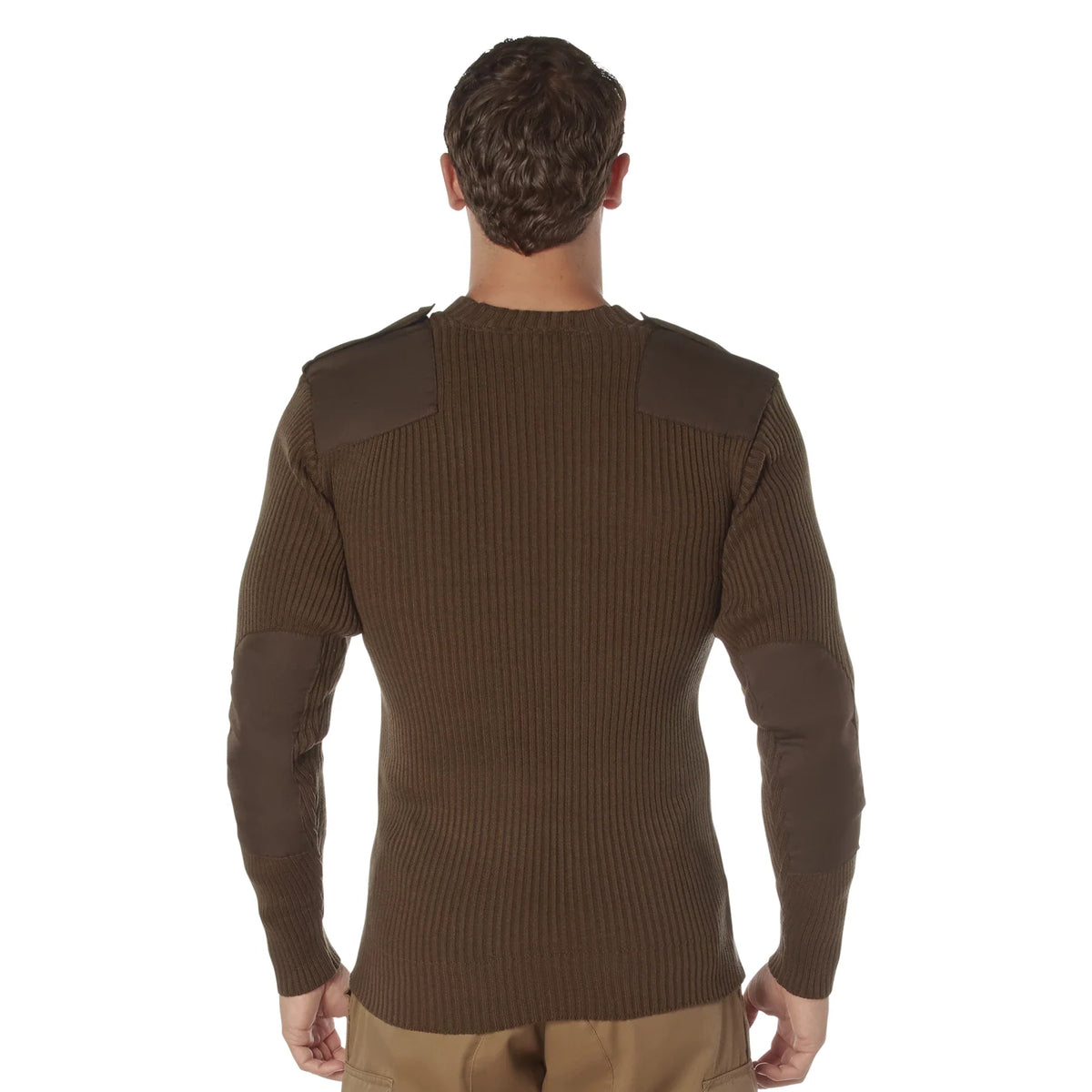 G.i. Style Acrylic V-neck Sweater