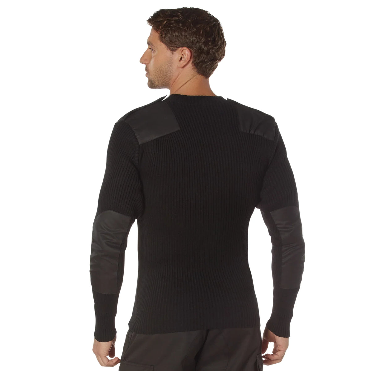 G.i. Style Acrylic V-neck Sweater