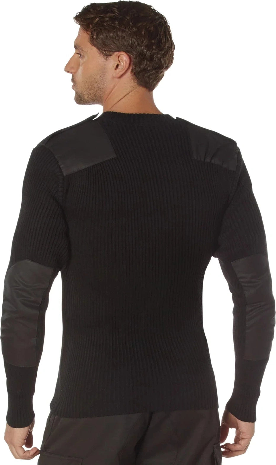G.i. Style Acrylic V-neck Sweater