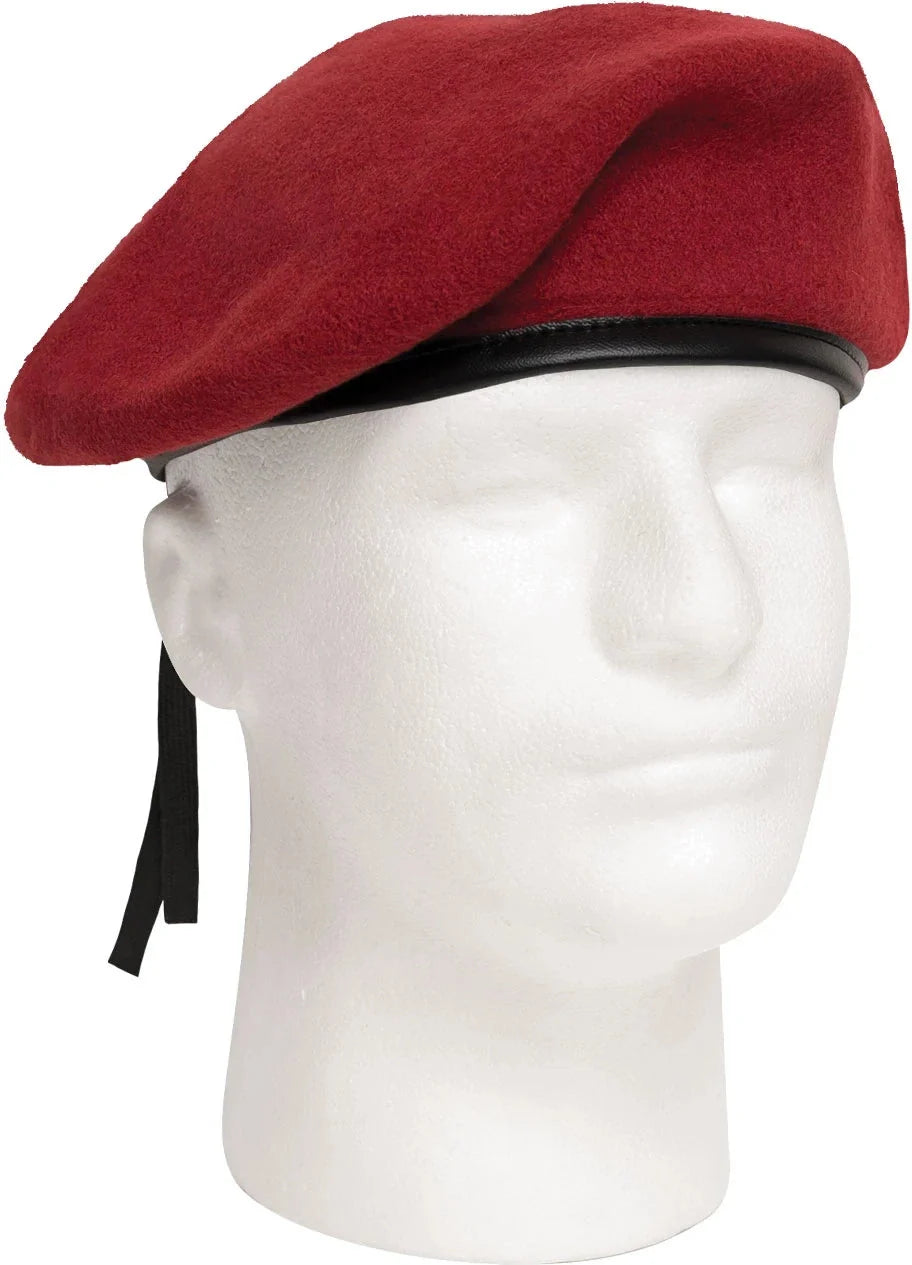 G.i. Style Beret - Red / Default