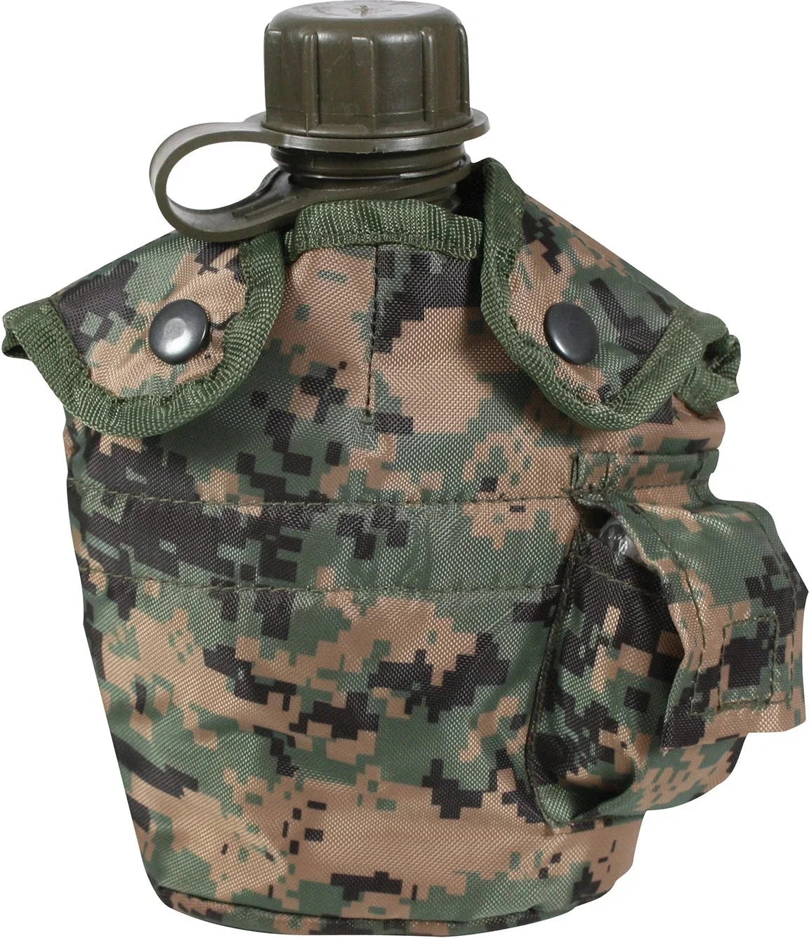 G.i. Style Canteen Cover - Woodland Digital Camo