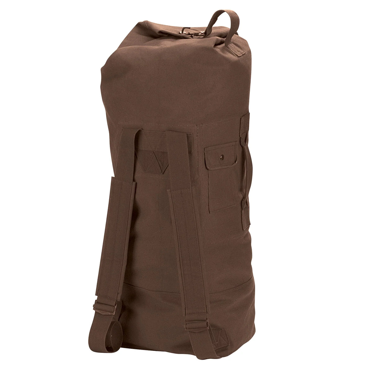 G.i. Style Canvas Double Strap Duffle Bag