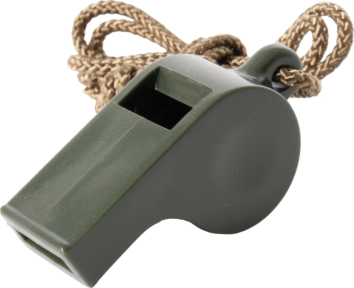 G.i. Style Police Whistle - Olive Drab
