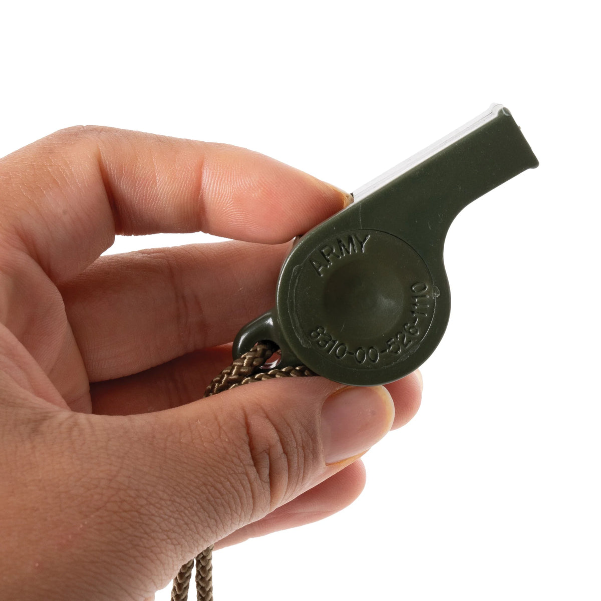 G.i. Style Police Whistle - Olive Drab