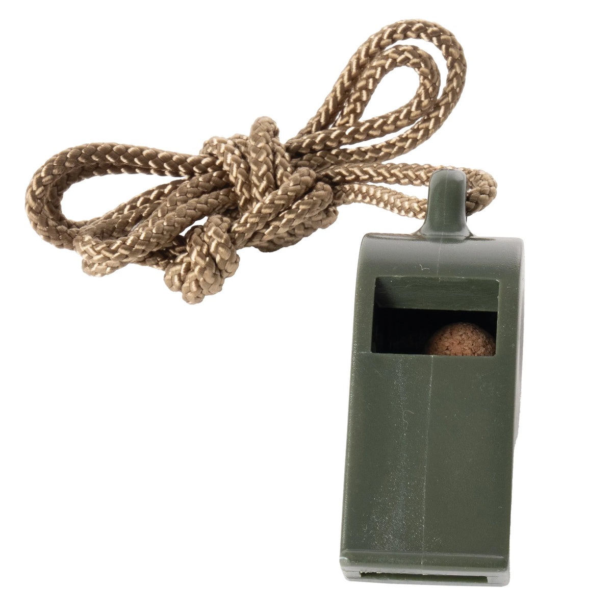 G.i. Style Police Whistle - Olive Drab