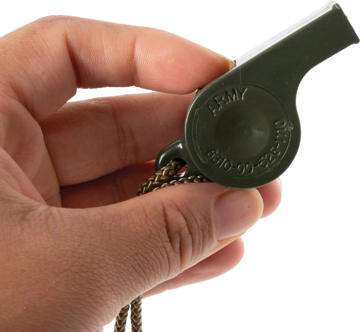 G.i. Style Police Whistle - Olive Drab