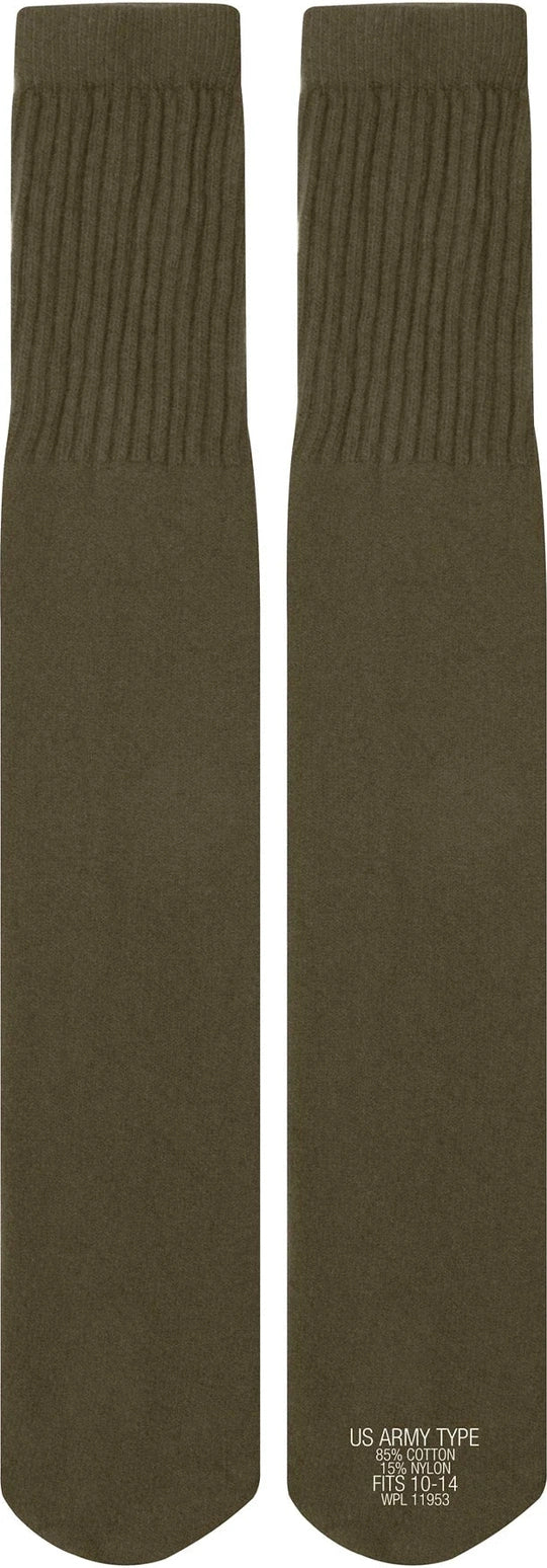 G.i. Style Tube Socks - Olive Drab