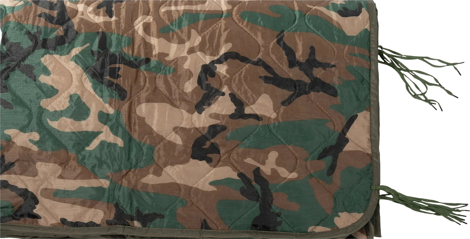 G.i. Type Camo Poncho Liner - Woodland
