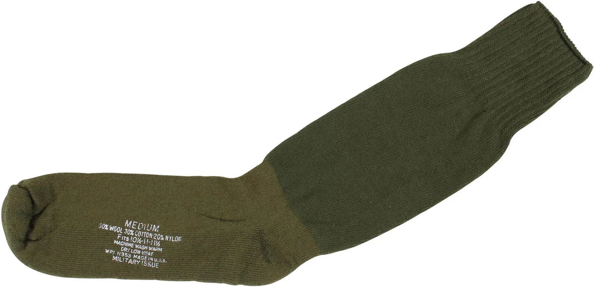 G.i. Type Cushion Sole Socks - Olive Drab / s