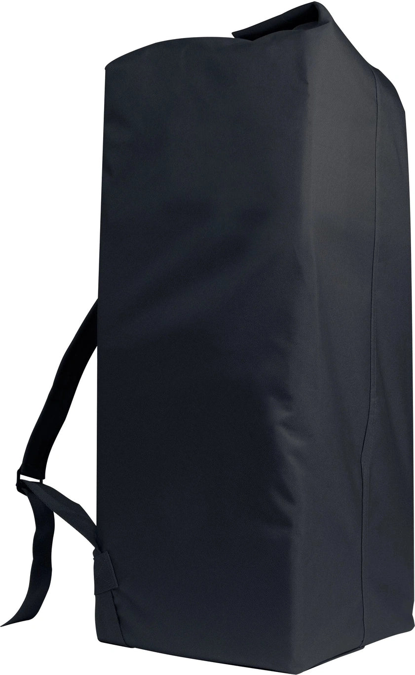 G.i. Type Enhanced Double Strap Duffle Bag - Black