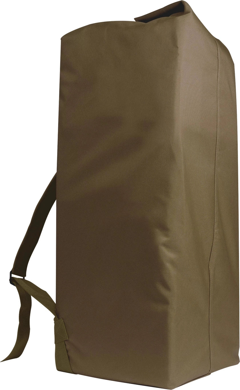 G.i. Type Enhanced Double Strap Duffle Bag - Coyote Brown