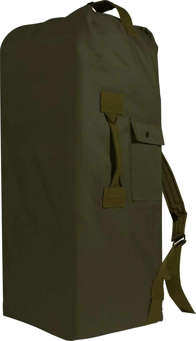 G.i. Type Enhanced Double Strap Duffle Bag