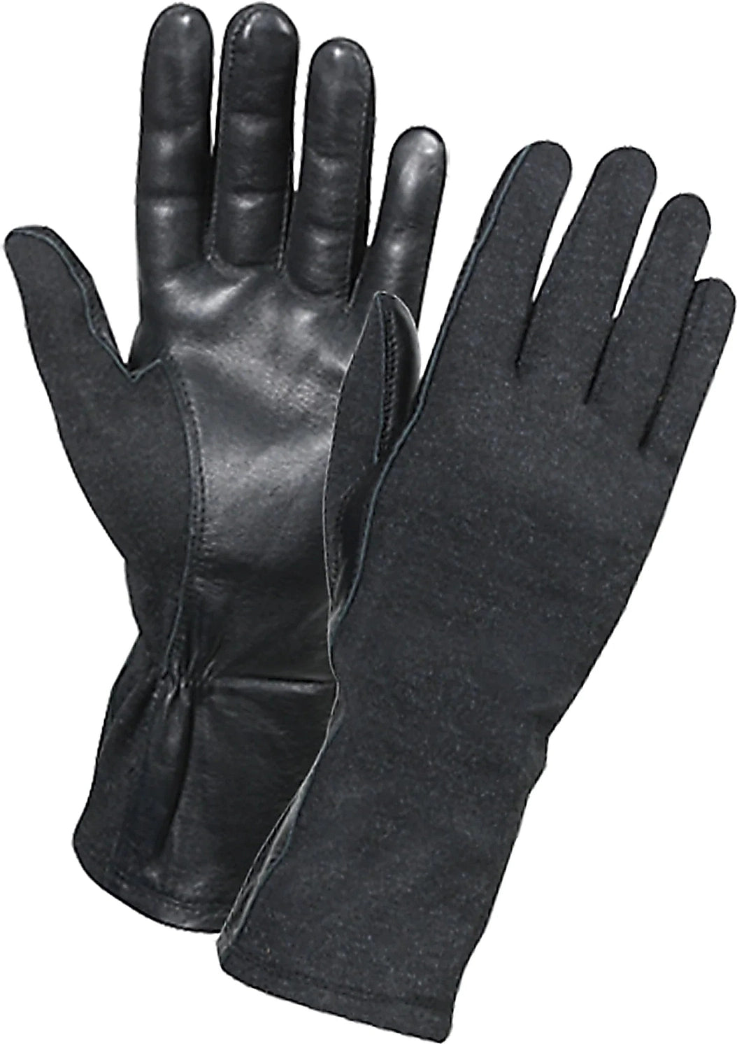 G.i. Type Flame & Heat Resistant Flight Gloves - Black / 8