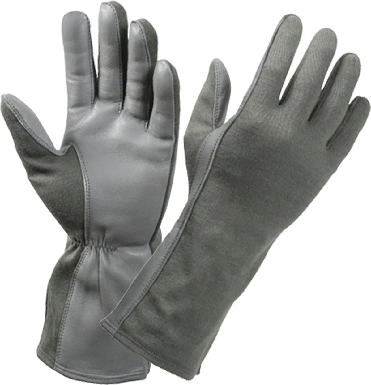 G.i. Type Flame & Heat Resistant Flight Gloves - Foliage Green / 7
