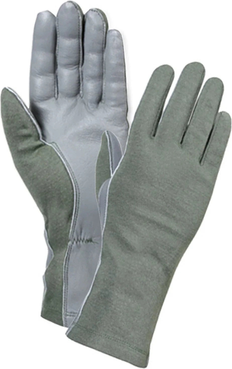 G.i. Type Flame & Heat Resistant Flight Gloves - Olive Drab / 8