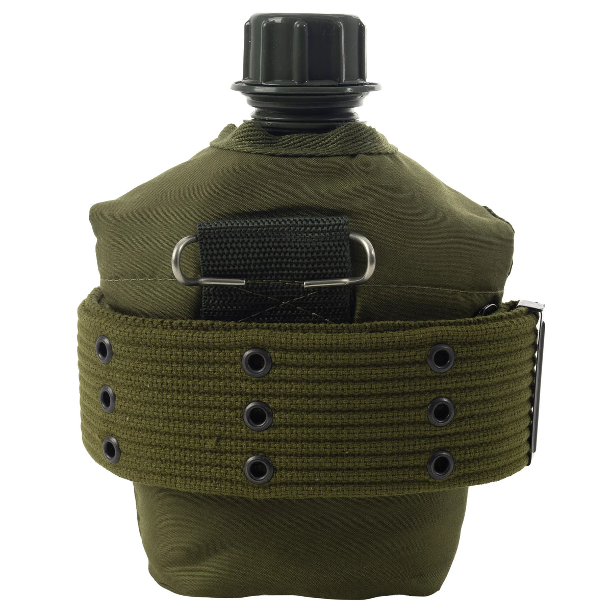 G.i. Type Plastic Canteen & Pistol Belt Kit